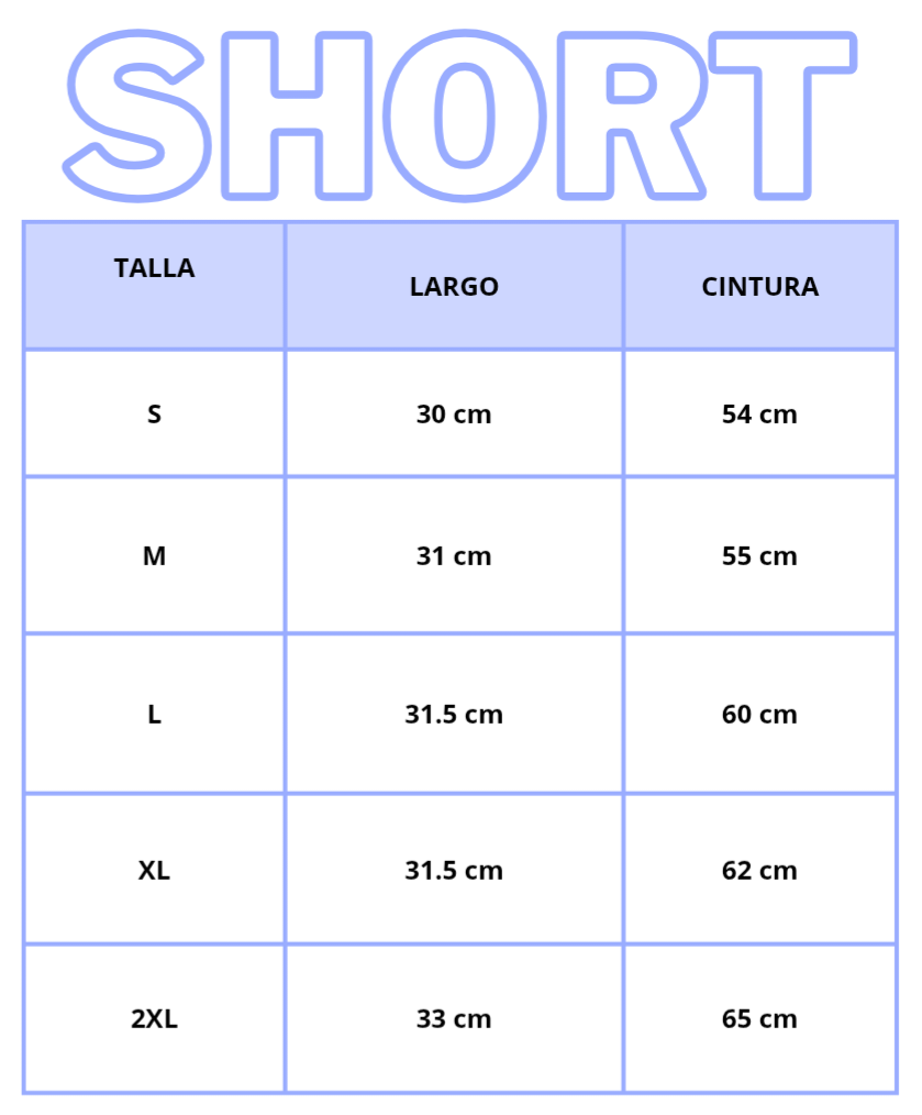 SHORT CLASICO HOMBRE